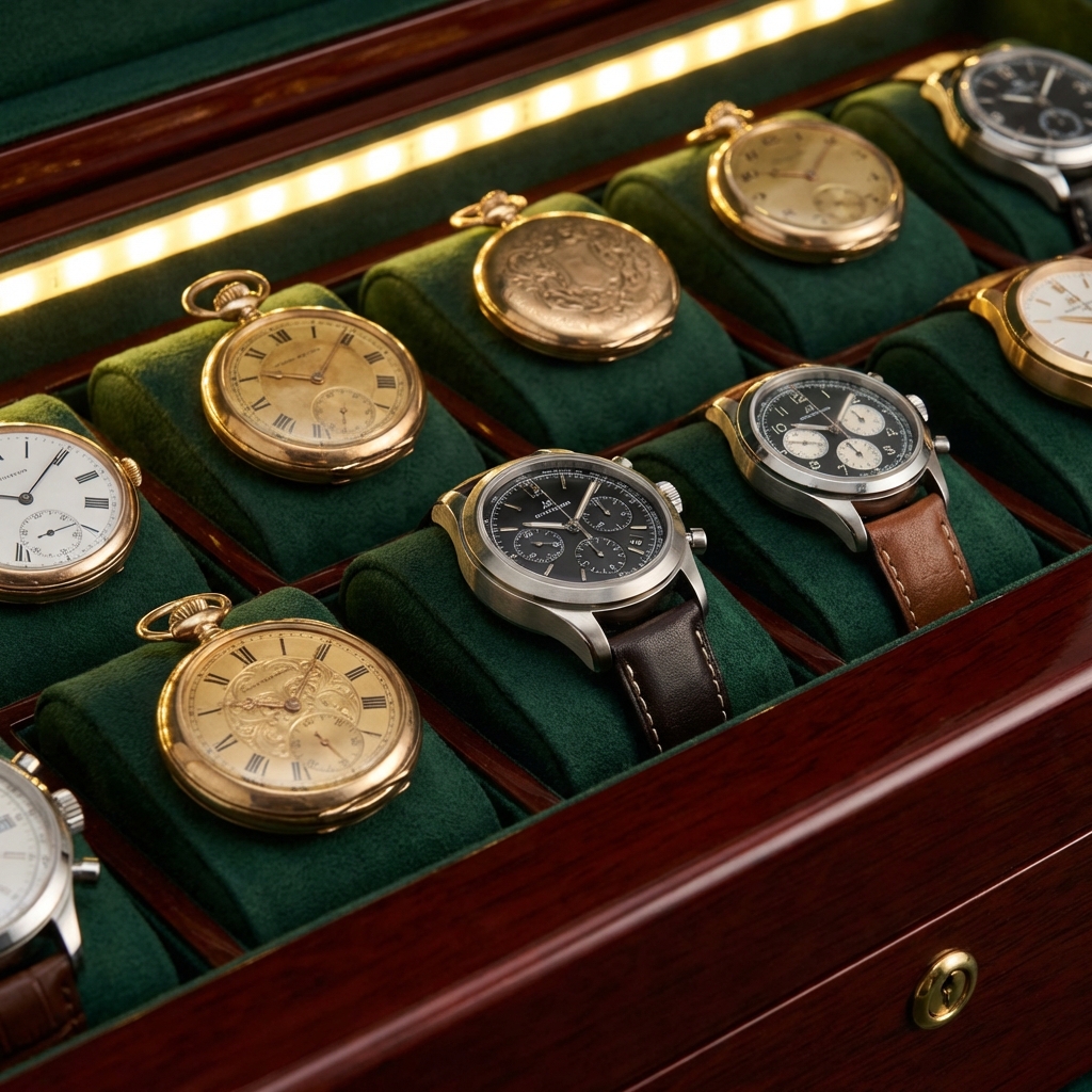 Collection de montres de luxe